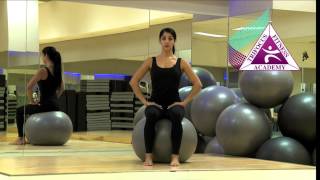 Pilates Basic Ball - Seated Ball Bounce