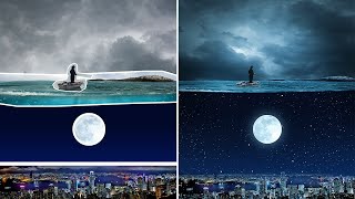 City Underwater - Photoshop Manipulation Tutorial