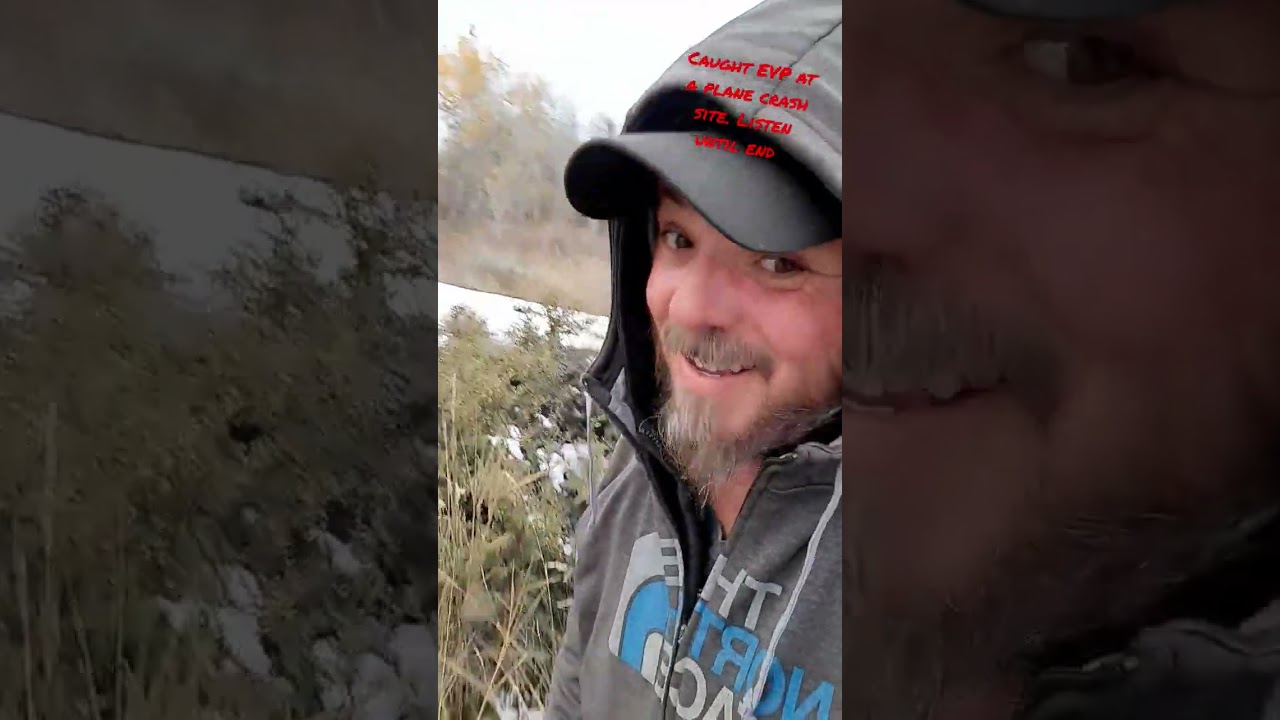 disembodied voice caught on camera plane crash 