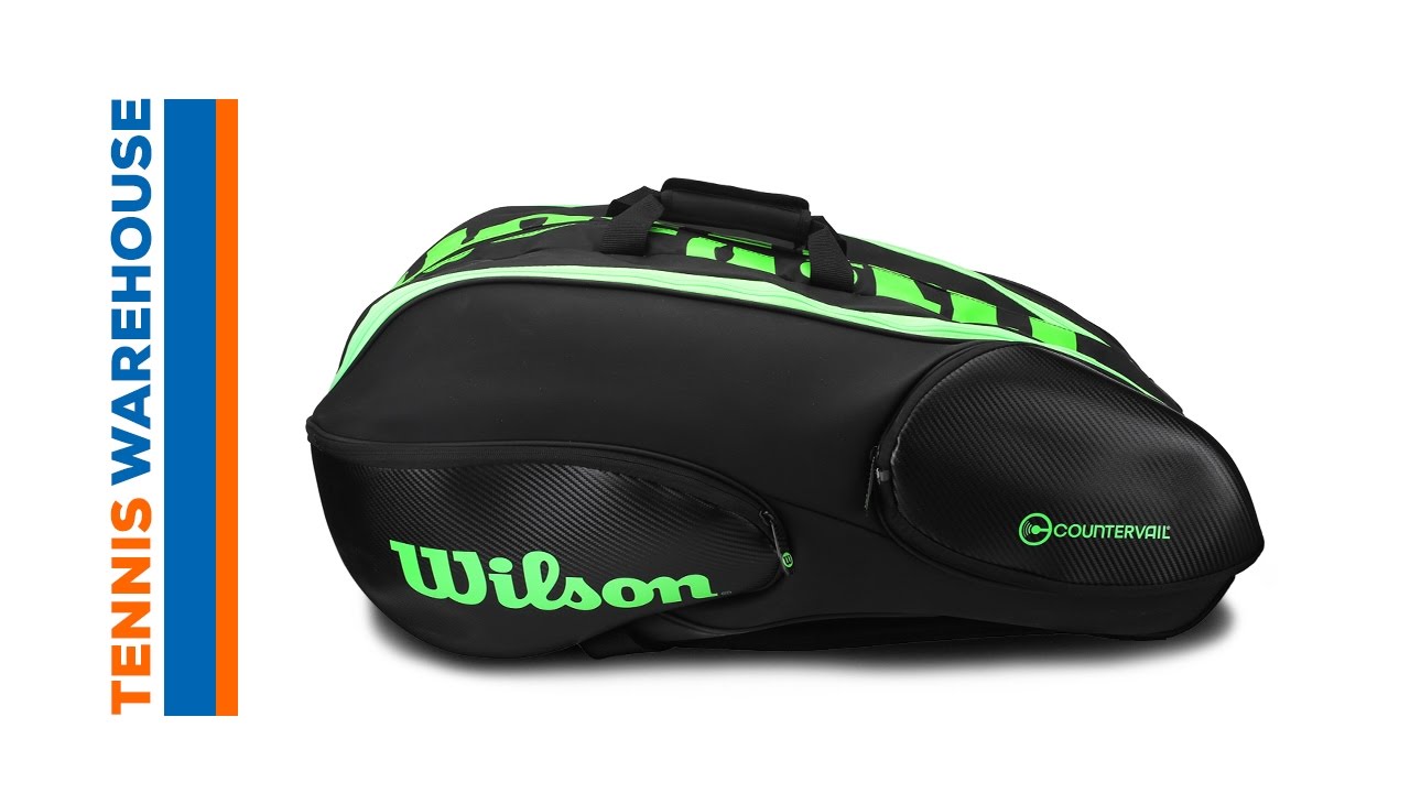 Wilson Noir Tour 12 Tennis Racquet Bag – Noah Sports