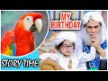 My birt.ay  story time with bapa parrot story  hasan raza