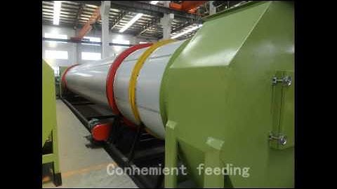 YONGLI single layer sawdust drying machine