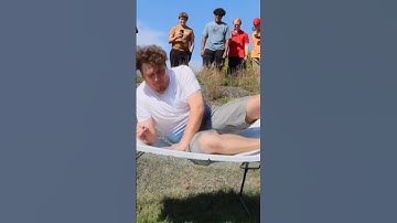 Jumping through table😂