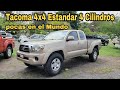 tacoma toyota 2008 4x4 estandar 4 cilindros pocas en el mundo camionets pick up truck king cab