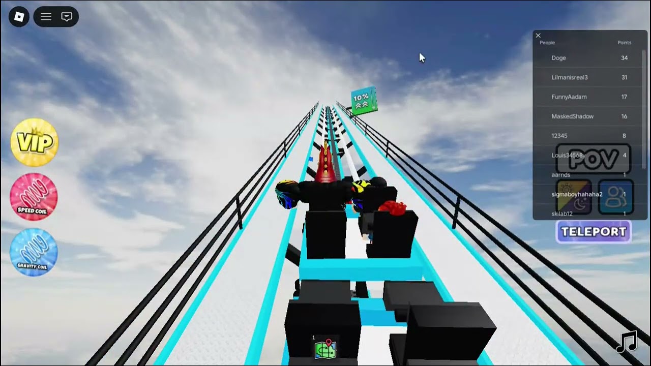 Highest roller coaster in roblox