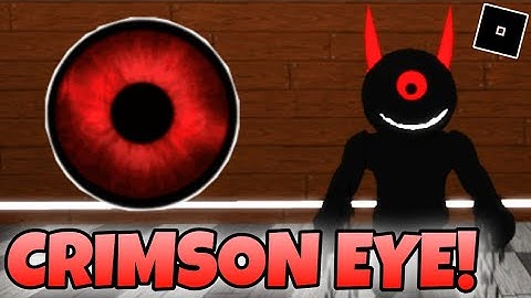 How To Get ‘‘CRIMSON EYE’’ BADGE + ONE EYE MORPH | Custom Piggy Showcase | Roblox