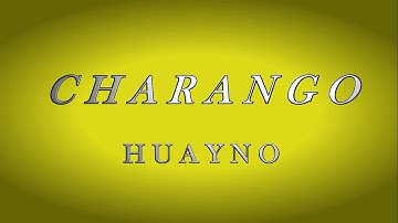 17   CHARANGO   HUAYNO   FOLKLORE   NIVEL INICIAL