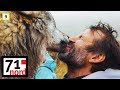 71° nord kjendis | Jon Almaas får et tungekyss av en ulv! | discovery+ Norge