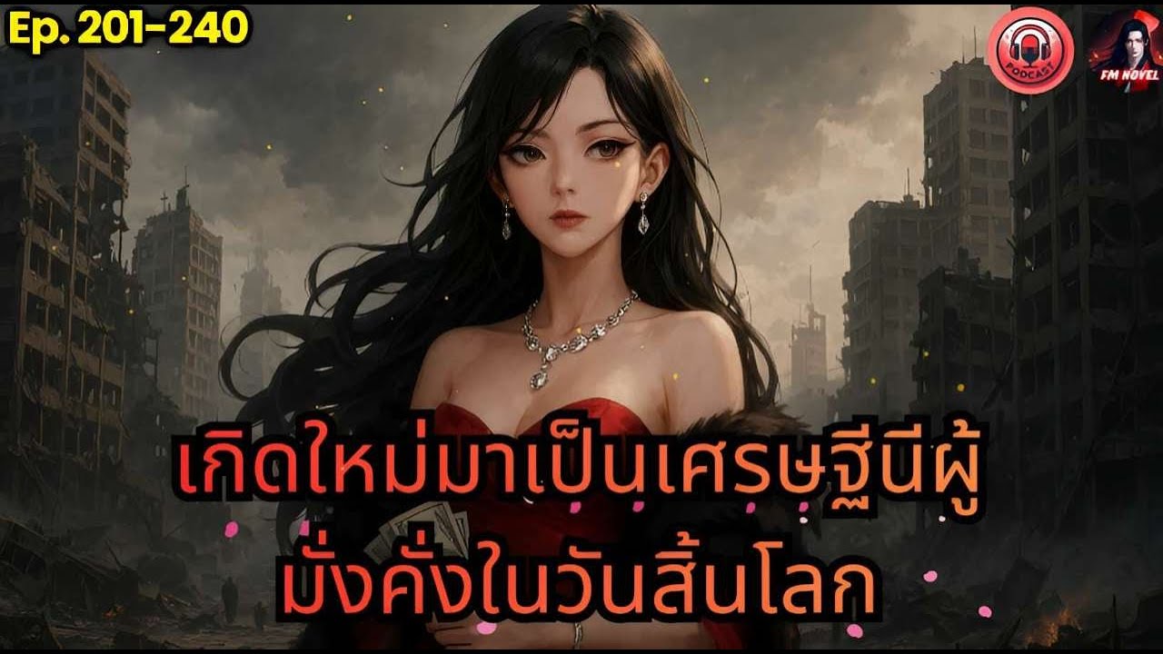 นิยายเสียง : 💰 เรื่องเกิดใหม่มาเป็นเศรษฐีนี ผู้มั่งคั่งในวันสิ้นโลก Ep.201-240 ตอน ท่านผู้นำไม่ผิด