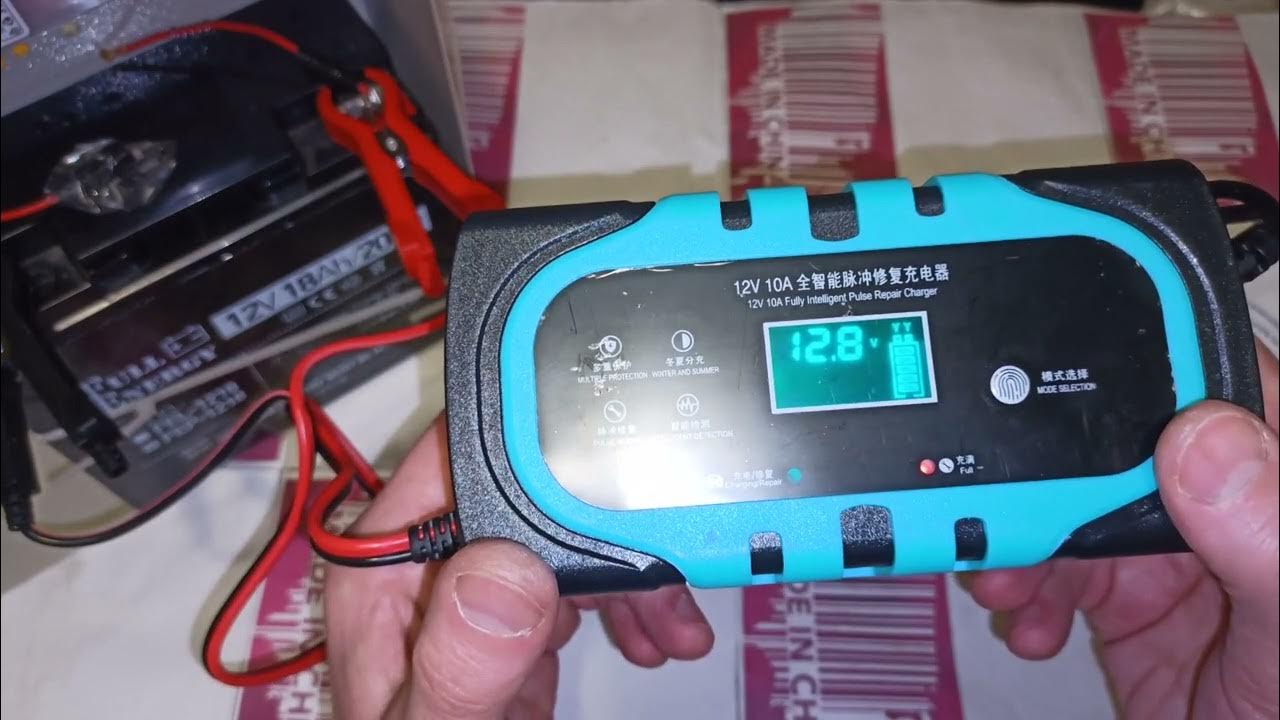 Умное зарядное устройство 12v/10a для автомобильных аккумуляторов с ...