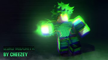 Izuku Midoriya | Roblox GFX - SPEEDART | Paint.Net + Blender