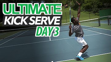 5 Day ULTIMATE Kick Serve Lesson | Day 3: Lower Body
