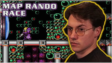 NO SKILL WHATSOEVER | Map Rando Race | Super Metroid