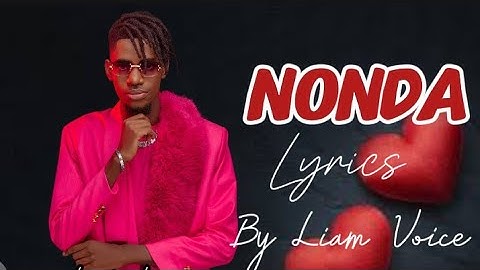 Nonda lyrics video  by Liam Voice (Alinetwalira)