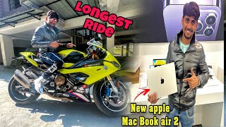Finally M1000 rr leke spiti ride ki preparation ho gayi 🔥||Bought New apple Mac Book air2 😍
