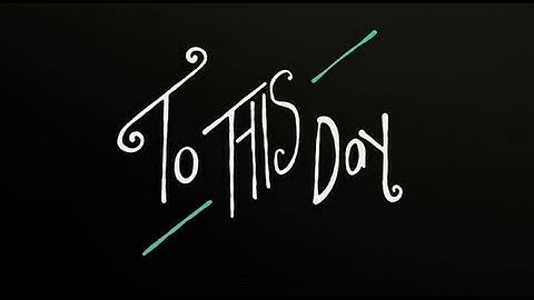 To This Day Project  by Shane Koyczan