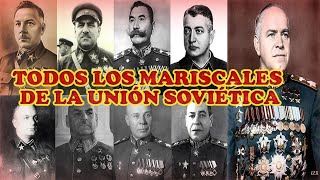 Todos los Mariscales de la Unión Soviética en la Segunda Guerra Mundial - Parte 1