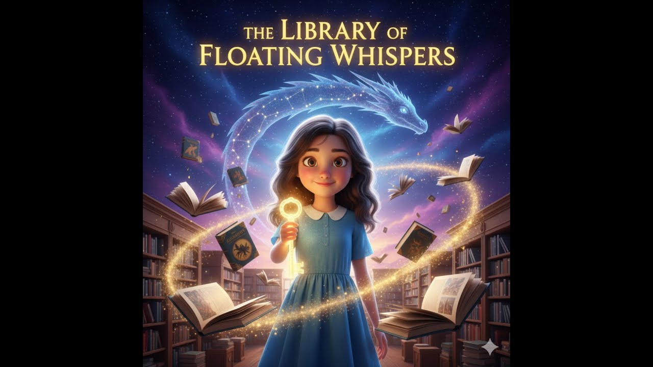 📚 The Library of Floating Whispers | A Magical Story for Kids! - YouTube