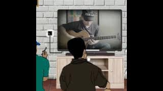 Story Wa Animasi Alip_ba_ta - Godfather theme song