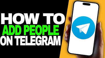 How to Add People on Telegram - Adding New Contacts (Guide)