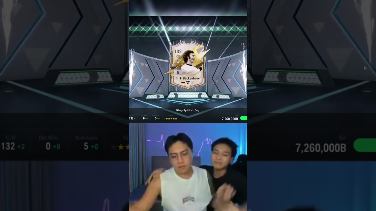 BECKENBAUER Icon TM +6 đầu tiên sever