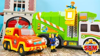 Feuerwehrmann Sam 🚧 Norman im Müllwagen | Feuerwehr, Bagger und Müllauto Film für Kinder
