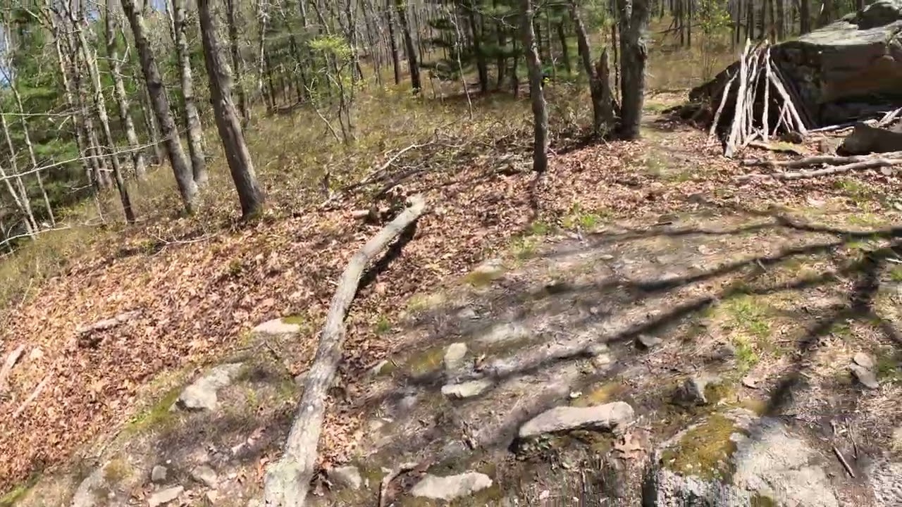 Yarmouth trails top of the hill