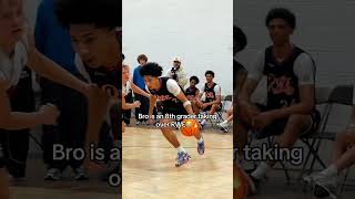Only an 8th grader btw…😱😭 #fyp #aau #rwe #madehoops #basketball #camwilder