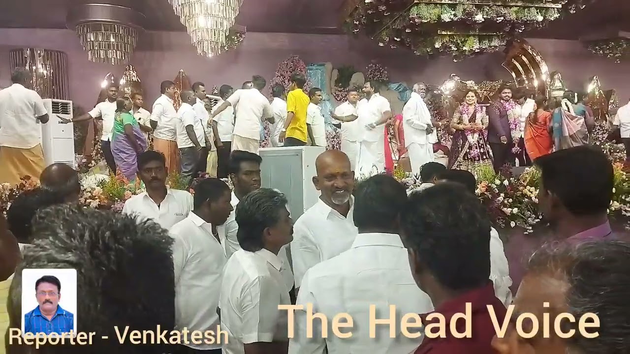 Ottapedarum MLA MC. Shanmugahaiya Family Wedding function|| Grand Celebration#