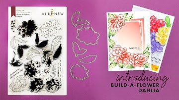 Altenew Stamps Intro - Build-A-Flower: Dahlia