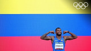 Anthony Zambrano De Colombia Ganó La Medalla De Plata En Los 400 M Highlights