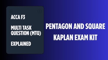 ACCA F3 | Pentagon and Square MTQ- Solved 