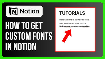 How to Get Custom Fonts in Notion