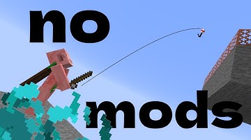 I added grappling hooks to mincraft!