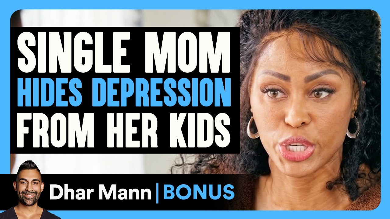 SINGLE MOM Hides DEPRESSION From Her Kids | Dhar Mann Bonus!