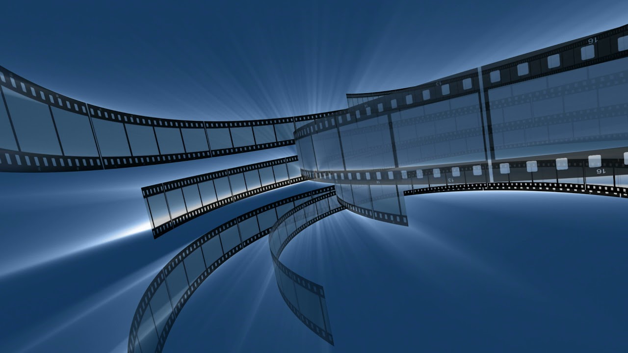 FILM REEL ANIMATED BACKGROUND FREE - YouTube