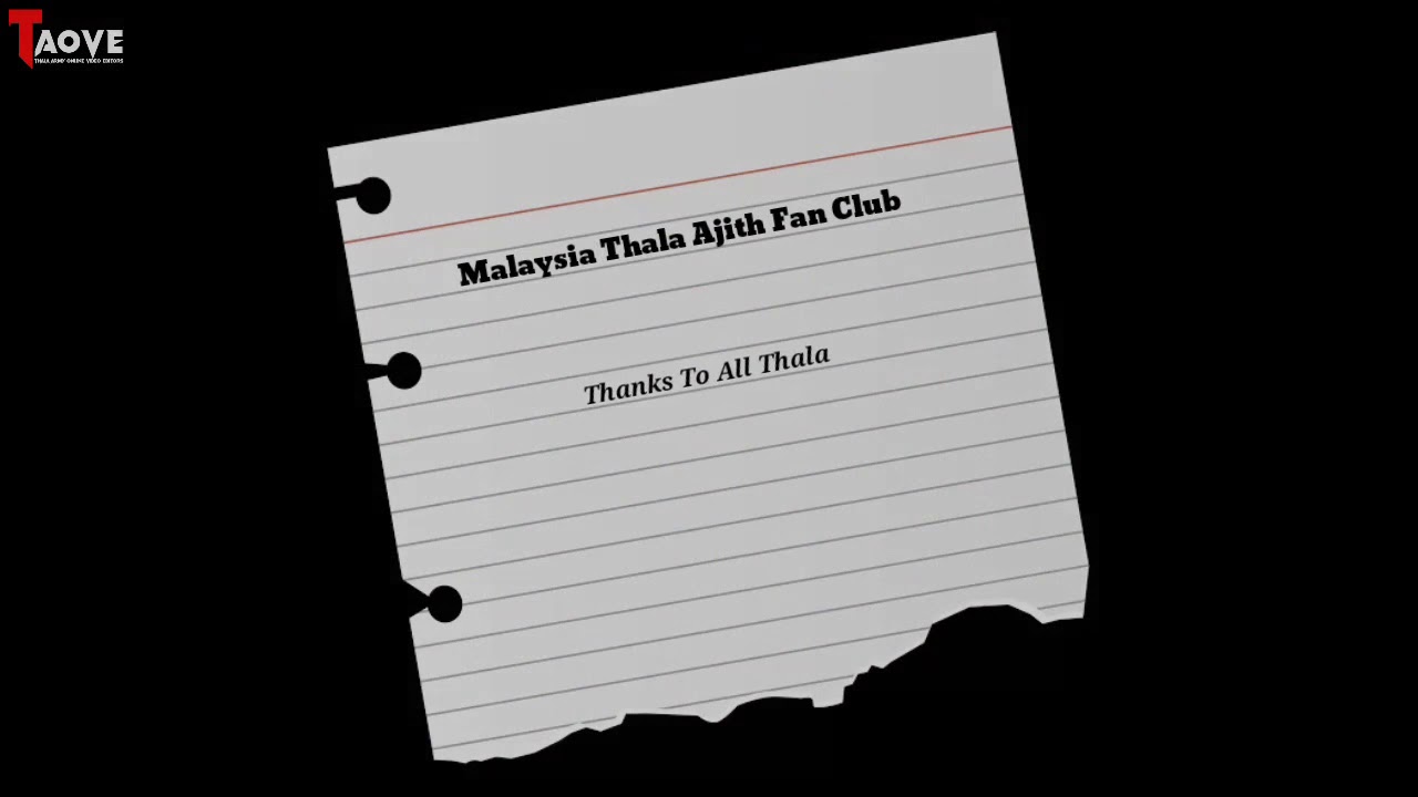 Malaysia Thala Ajith Fan Club Twitter Reached 69K Followers