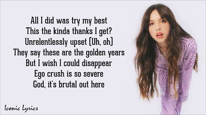 Brutal - Olivia Rodrigo (Lyrics)