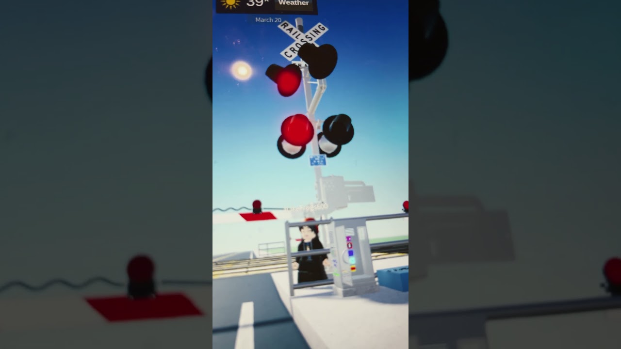 Type of railroad crossing Bells 3 