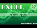 EXCEL - Funciones: ApilarH - ApilarV