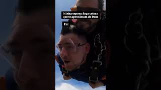 Assim amor? 😂#salto #saltodeparaquedas #bungjump #gungeejump #adrenaline #paraquedismo