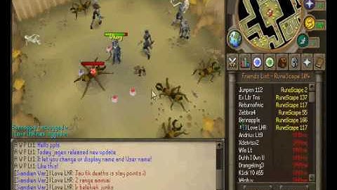 [Runescape] 2009-10-01 Update! Displayname / Username Changing