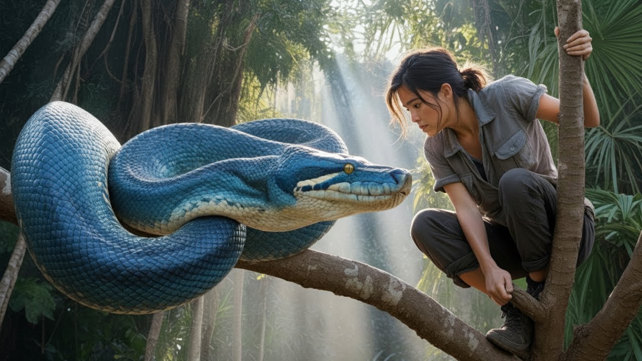 PYTHON ATTACK: 24 Hours Surviving Deadly Snakes on Island - YouTube