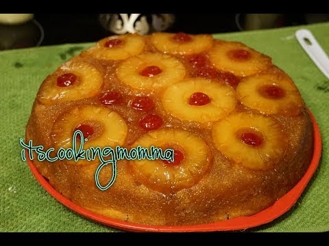 Pineapple Upside Down Cake. 