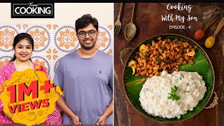 Cooking With My Son | Episode 4 | Curd Rice with Potato Fry | Spicy Potato Fry | Lunch Ideas screenshot 5