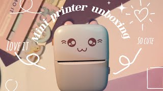 Cute mini printer unboxing cute tooni art and craft printer un#miniprinter #trend #diy #unboxing