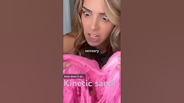 How is kinetic sand made? Sensory satisfaction at its finest!