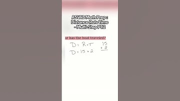 GED Math: Solving Distance Word Problems with Rate and Time