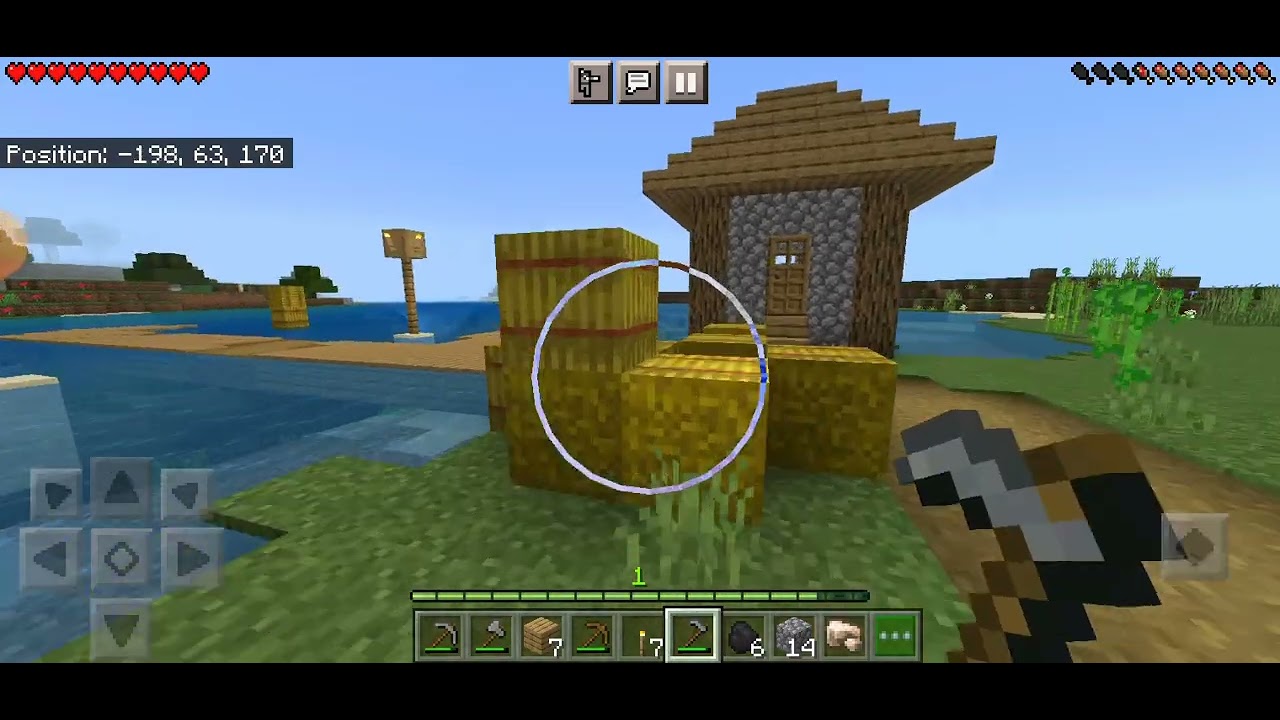 My new survival series in Minecraft #1 / Found village - YouTube