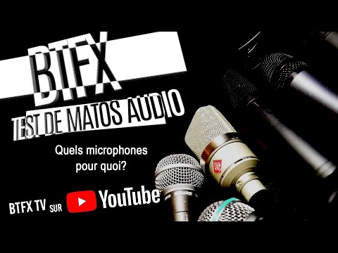 btfx Quel microphone pour quoi?